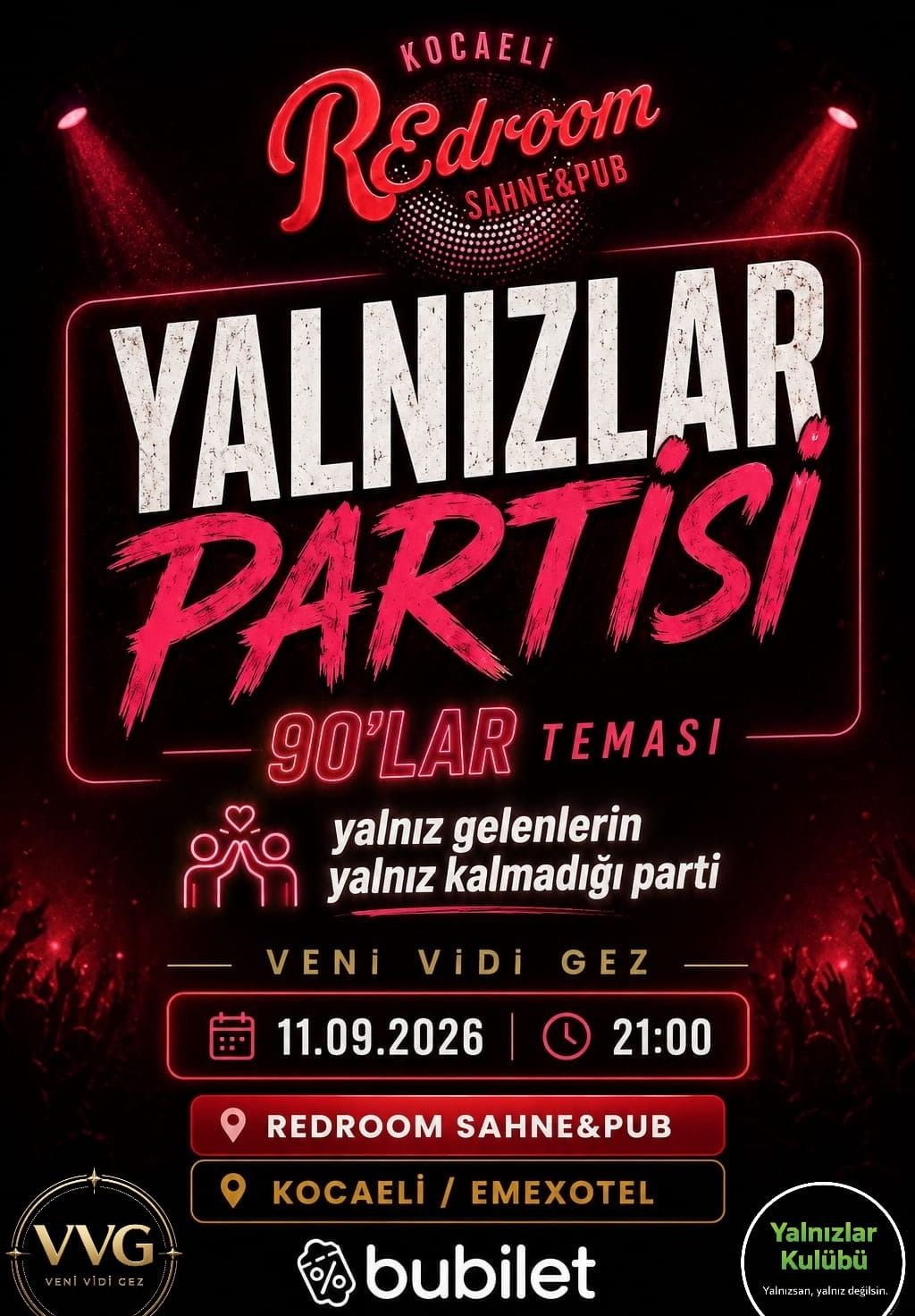 Yalnızlar Partisi | 90'lar Teması