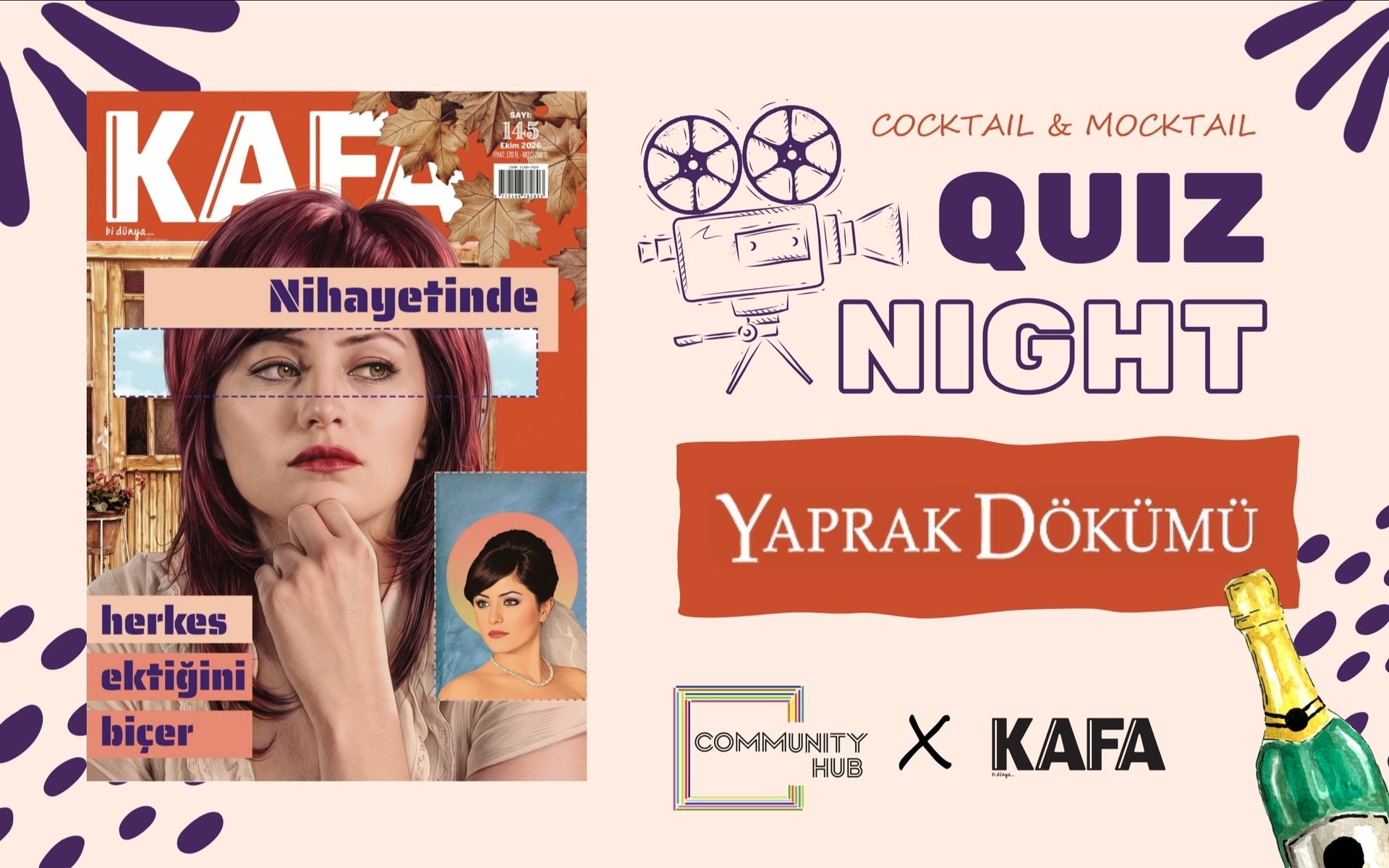 Yaprak Dökümü Quiz Night - Community Hub x KAFA