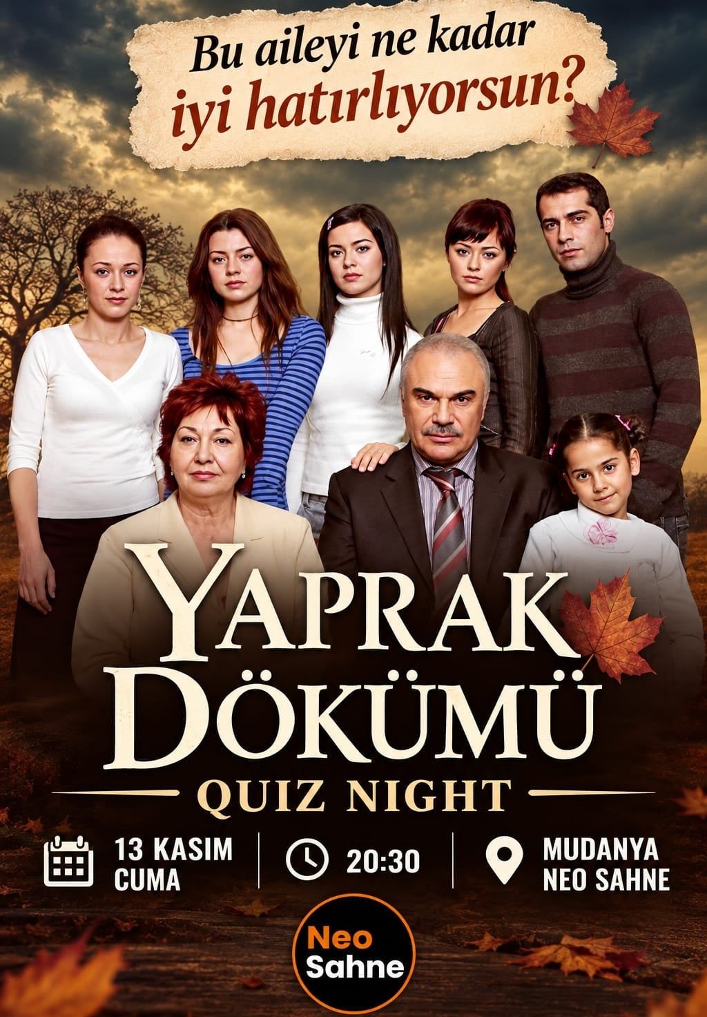 Yaprak Dökümü Quiz Night