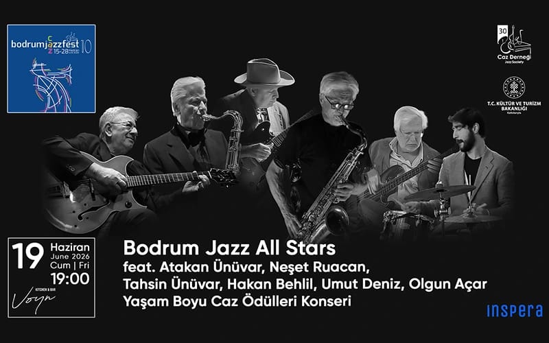 Yaşam Boyu Caz Ödülleri: Bodrum Jazz All Stars feat. Atakan Ünüvar