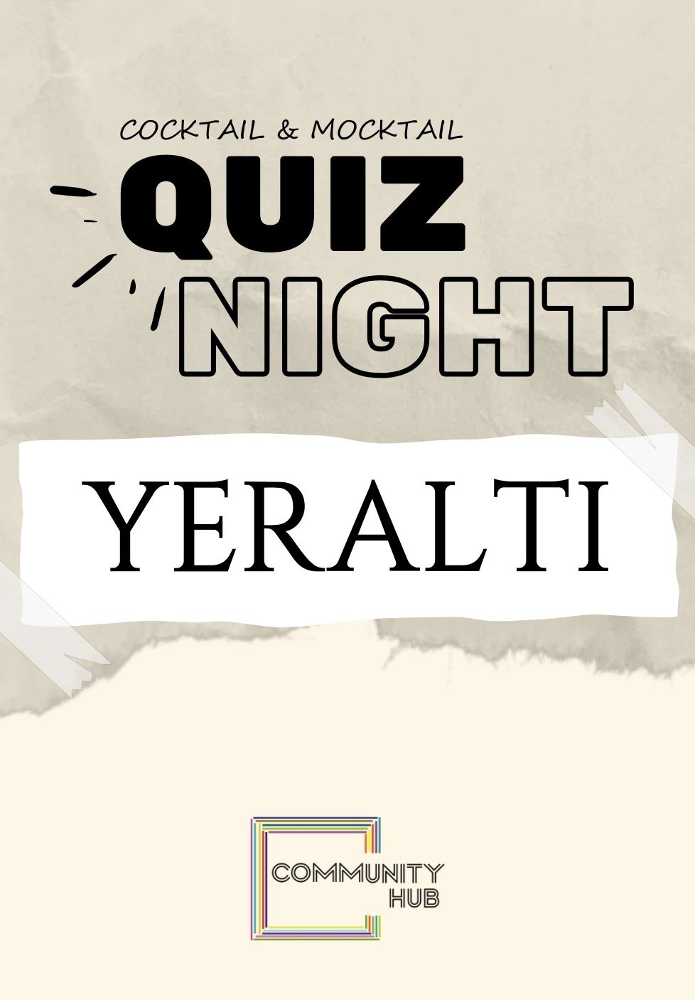 Yeraltı Quiz Night