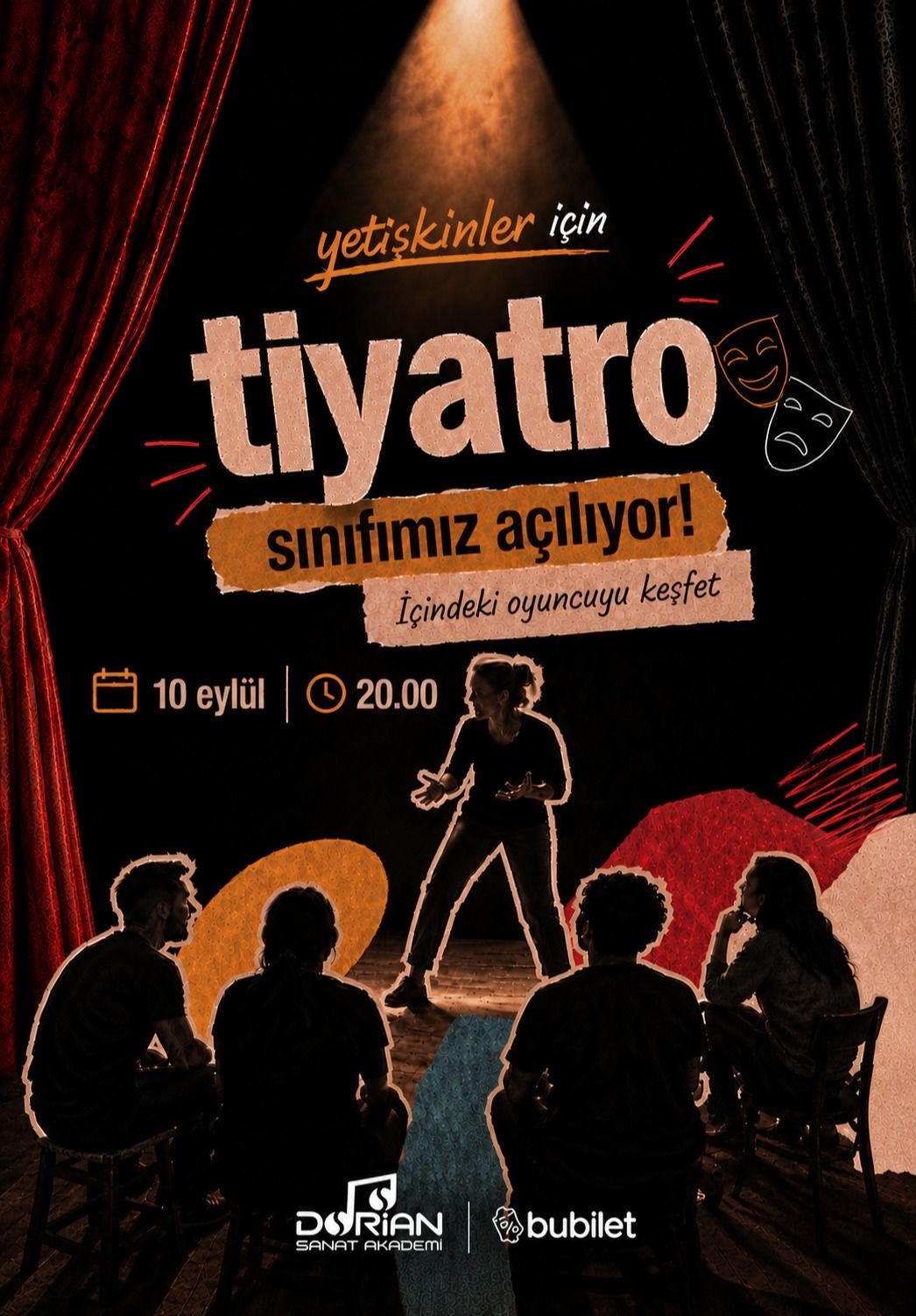 Yetişkinler İçin Tiyatro Sınıfı