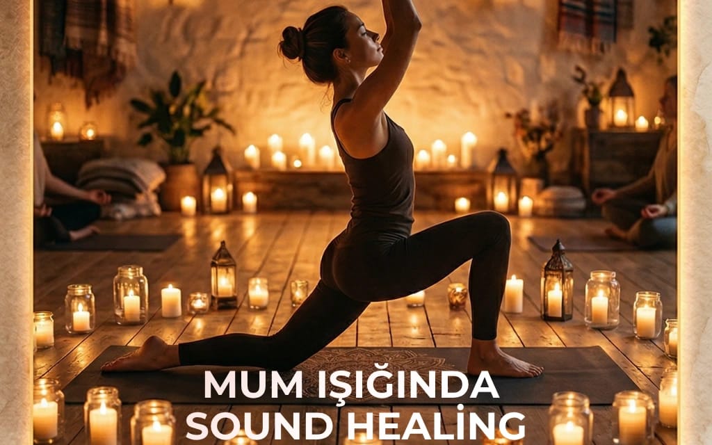 Yin Yoga & Sound Healing: Mum Işığında Derin Dinlenme