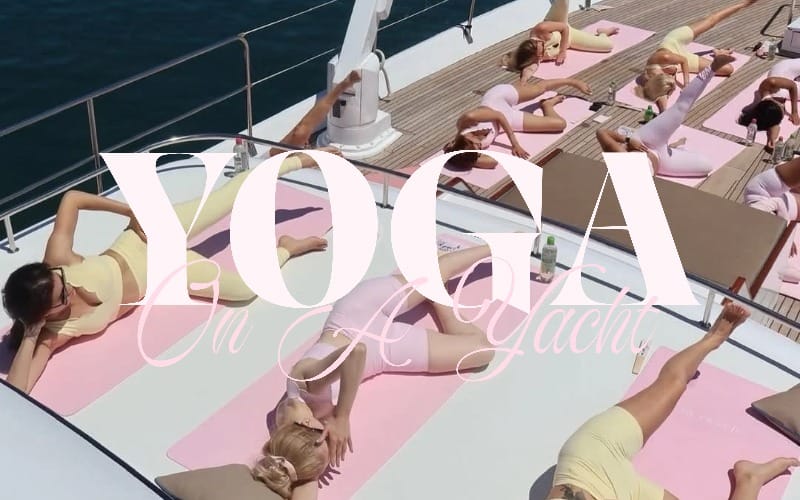 Yoga In A Yacht