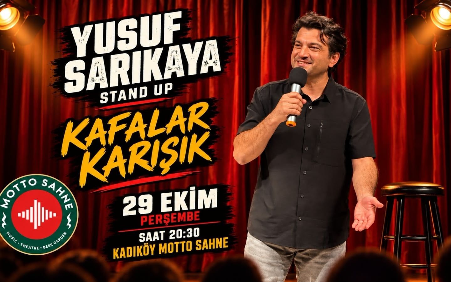 Yusuf Sarıkaya Stand Up Gösterisi