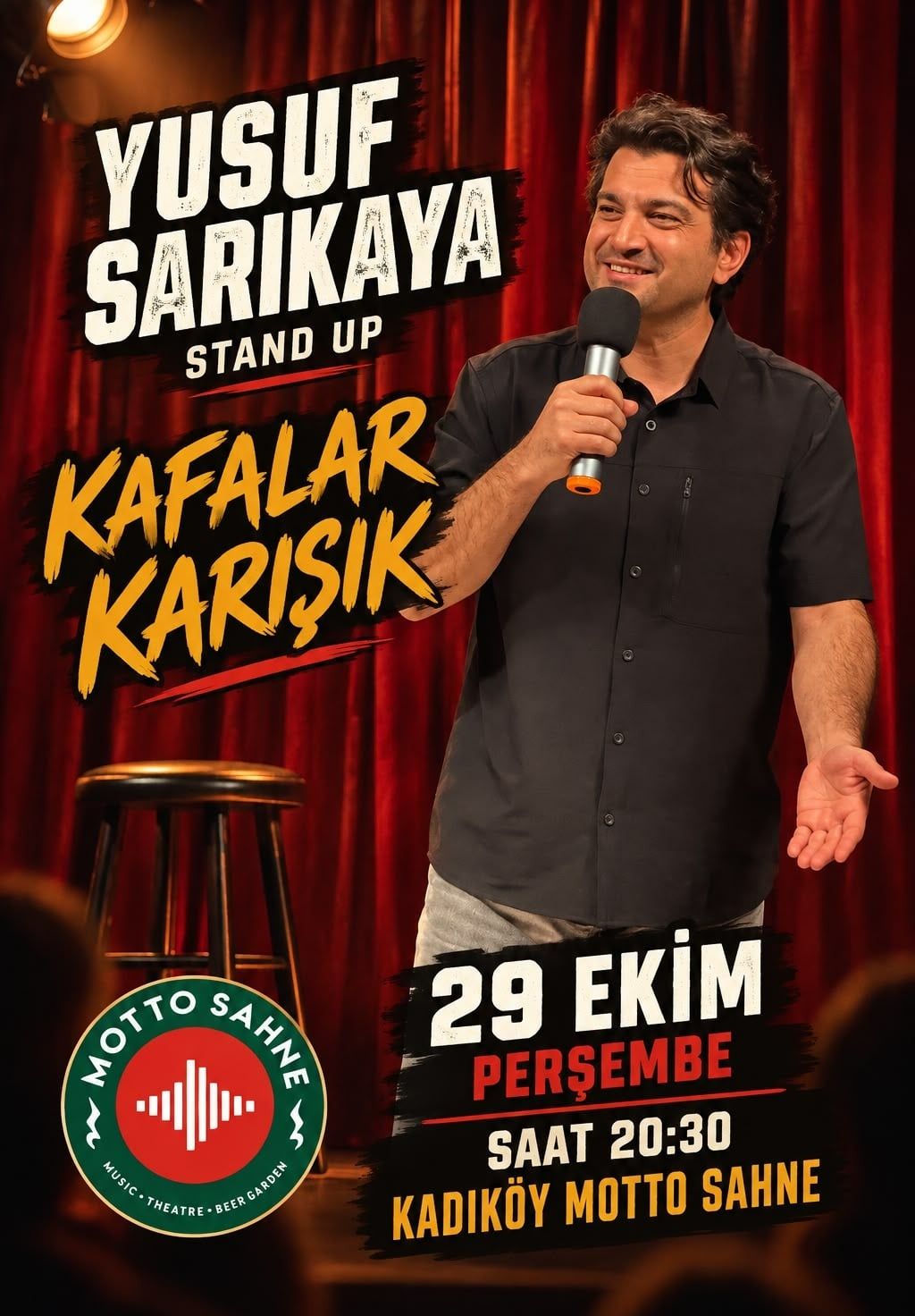 Yusuf Sarıkaya Stand Up Gösterisi