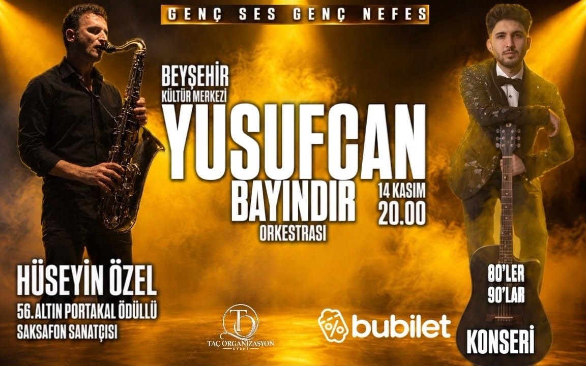 Yusufcan Bayındır ve Orkestrası 80’ler 90’lar Şarkıları Konseri