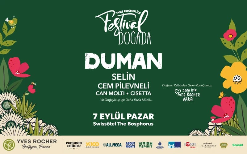 Yves Rocher ile Festival Doğada "Duman & Selin"