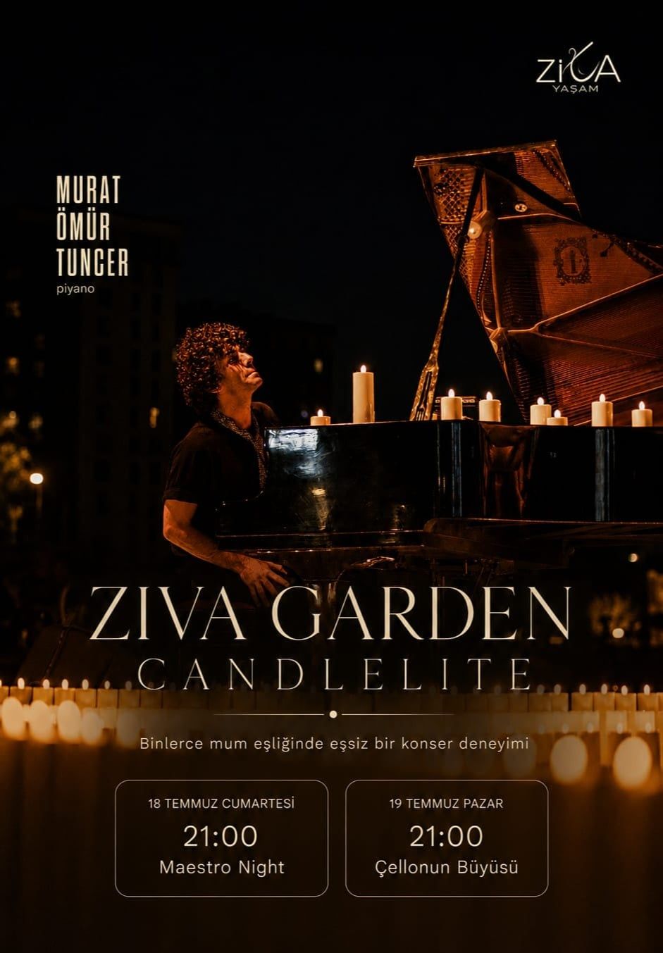 Ziva Garden Candlelite
