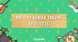 Antalya Konser Takvimi: Eylül 2026