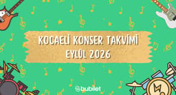 Kocaeli Konser Takvimi: Eylül 2026