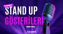İstanbul Stand-Up Gösterileri: Ekim 2025