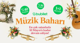 Müzik Baharı Kampanyası En Çok Satanlarla Devam Ediyor!