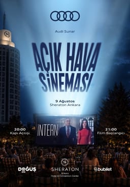 Açık Hava Film Gösterisi: The Intern