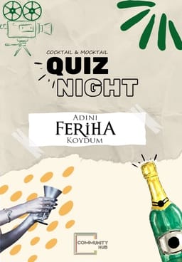 Adını Feriha Koydum Quiz Night