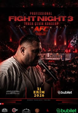 AFC Fight Night 3 (Yener Çevik Açılış Konseri)