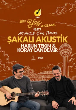 Bir Yaz Akşamı: Şakalı Akustik - Harun Tekin & Koray Candemir
