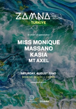 Boheme Beach x ZAMNA On The Beach