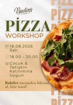 Budins Alaçatı Pizza Workshop