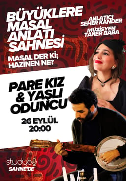 Büyüklere Masal Anlatı Sahnesi