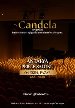 Candela Concert : Antalya AKM Perge Salonu