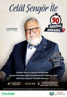 Celal Şengör ile 90 Dakika - Ankara