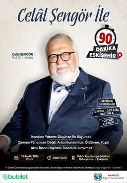 Celal Şengör ile 90 Dakika - Eskişehir