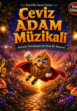 Ceviz Adam Müzikali – Sevimli Arkadaşlarıyla Yeni Bir Macera!