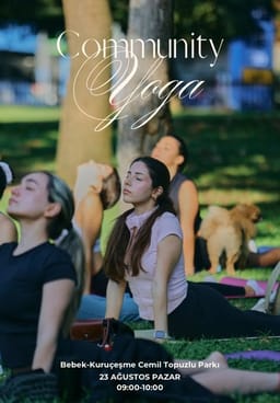 Community Yoga 23 Ağustos - Bebek