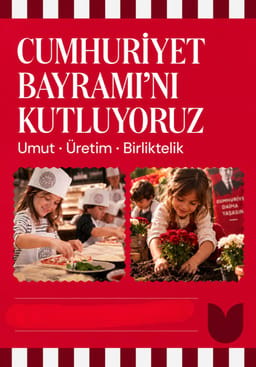 Cumhuriyet Bayramı'nı Kutluyoruz & Pizza Atölyesi | PizzaExpress x Mudita