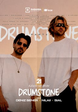 Drumstone returns to Rabarba Rooftop.