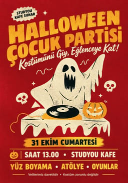 Halloween Çocuk Partisi