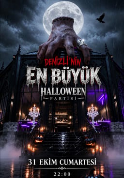 Halloween Fright Night Party Denizli