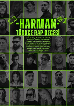 Harman Türkçe Rap Gecesi