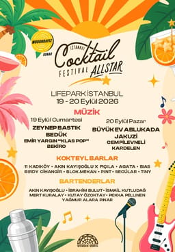 İstanbul Cocktail Festival 2026 - Pazar