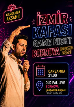İzmir Kafası Game Night Bornova