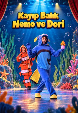 Kayıp Balık Nemo ve Dori Tiyatro Oyunu