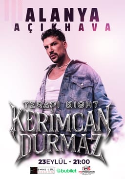 Kerimcan Durmaz Therapy Night