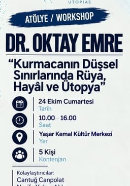 Kurmacanın Düşsel Sınırlarında Rüya, Hayal ve Ütopya | 18. Ethos Tiyatro Festivali