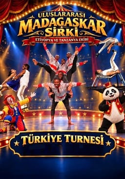 Madagaskar Sirki - Büyülü Dünya Turu