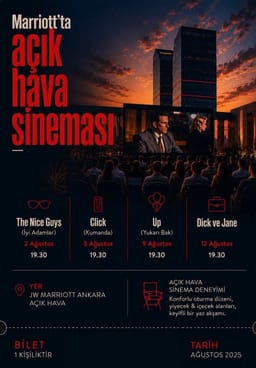 Marriott’ta Açık Hava Sineması