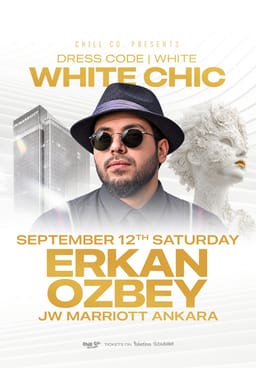 Erkan Özbey ile White Chic Season Finale: JW Marriott Ankara Pool Garden
