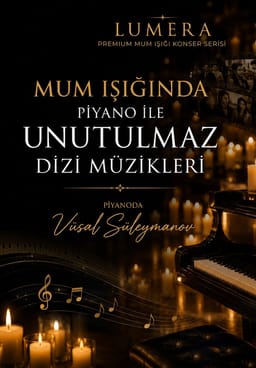 Mum Işığında Piyano ile Unutulmaz Dizi Müzikleri