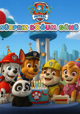 Paw Patrol - Sürpriz Doğum Günü Çocuk Oyunu