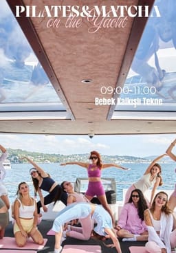 Pilates & Matcha on the Yacht
