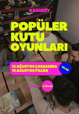 Socialvibe Kutu Oyunları Gecesi