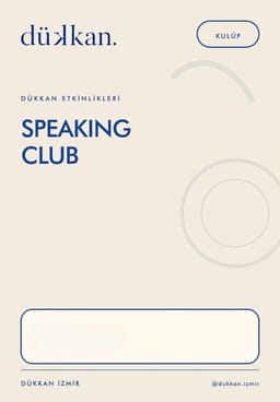 Speaking Club