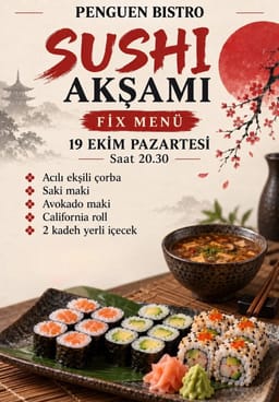 Sushi Akşamı