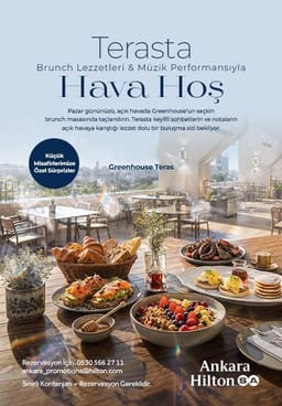 Teras’ta Pazar Brunch’ı