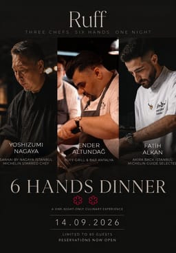 Three Chefs, Suix Hands, One Night